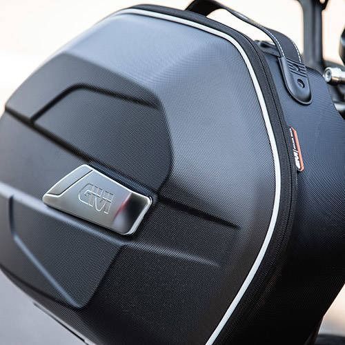 Боковые термоформованные сумки GIVI WL900B Monokey 25 л с водонепроницаемой вставкой WL900B фото