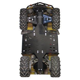 Защита днища для квадроцикла CAN AM OUTLANDER MAX G1 LONG PLASTIK Черный 02.13700 фото