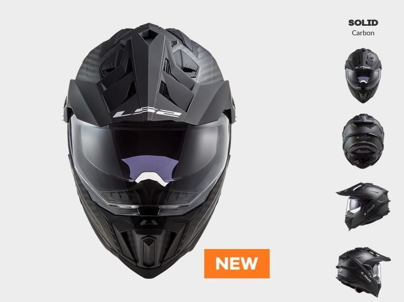 Шолом Enduro LS2 MX701 Explorer карбон AK407015099-XS фото