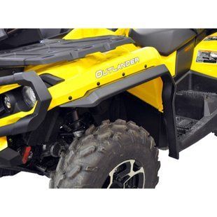 Комплект расширителей арок для квадроцикла KIMPEX OVERFENDER SET CAN-AM OUTLANDER AND OUTLANDER MAX 500, 570, 650, 800, 850, цвет черный 175253 фото