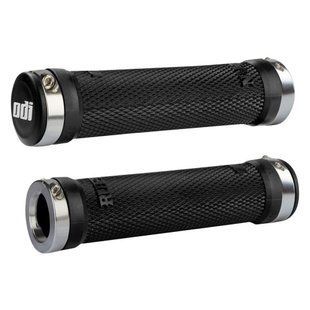 Гріпси ODI RUFFIAN ATV BLACK W/SILVER CLAMP Чорні L31RFB-S фото