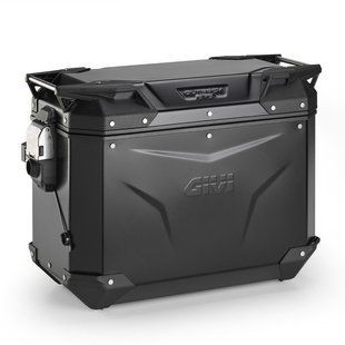 Кофр боковий GIVI OBKE44BR Trekker Outback EVO Smart Monokey 44 л правий алюмінієвий OBKEV44BR фото