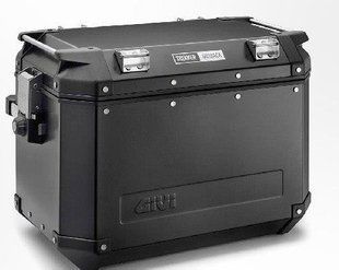 Кофр боковий правий GIVI OBK48BR Trekker Outback Monokey Cam-Side ALU Black 48 л OBK48BR фото