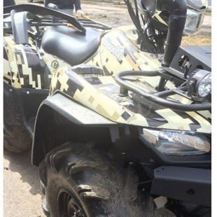 Расширители арок Storm для квадроциклов Suzuki KingQuad 700 750 (2006+), цвет черный MP 0315 фото