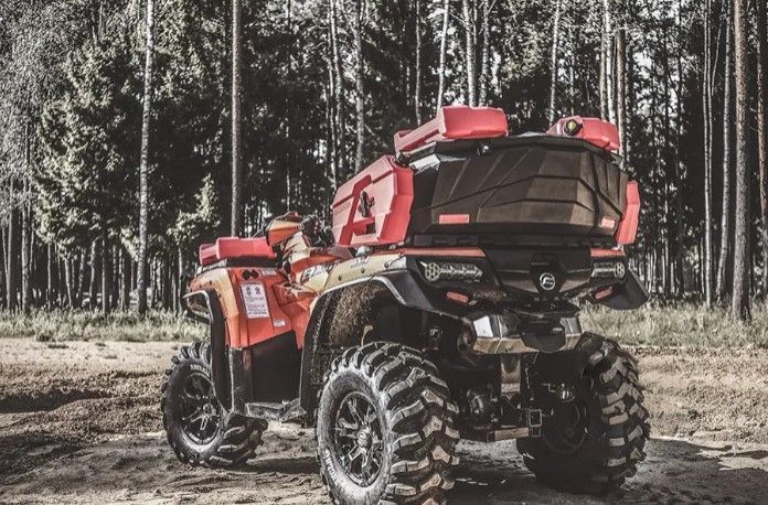 Кофр Tesseract для квадроциклів CFMOTO X8 H.O.EPS, X10 (17-23) GKA-BOX-CFX8 фото