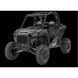 Захист днища XRW PHD COMPLET - RZR TURBO 2017, ALUM, Чорний 110055001NA фото 3