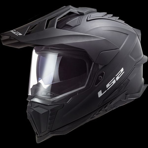 Шолом Enduro LS2 MX701 Explorer, матовий чорний AK407011011-XS фото