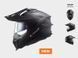 Шолом Enduro LS2 MX701 Explorer, матовий чорний AK407011011-XS фото 3