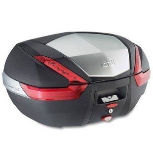 Центральный кофр для мотоцикла GIVI V47N Monokey ALU 47 л под два шлема-щелепы V47N фото