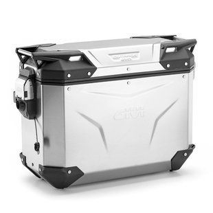 Кофр боковий GIVI OBKE44AR Trekker Outback EVO Smart Monokey 44 л правий алюмінієвий OBKEV44AR фото