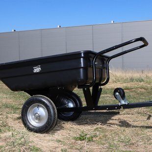 Причіп Одновісний для квадроцикла SHARK ATV TRAILER GARDEN 150 Чорний 800-SE1W-BL фото