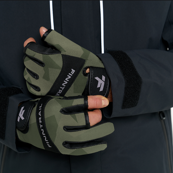 Рукавиці FINNTRAIL NEOSENSOR 2730 CAMOSHADOWGREEN 2730CamoShadowGreen-L фото