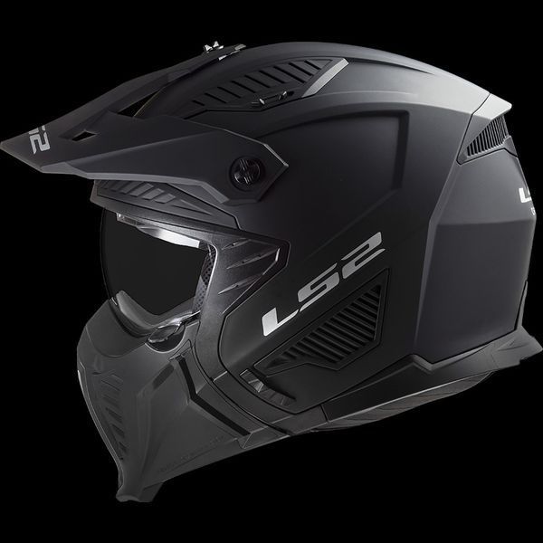 Шолом LS2 OF606 DRIFTER SOLID MATT BLACK AK366061011-S фото