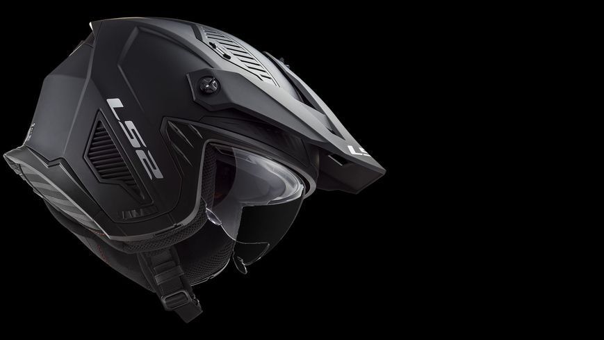 Шолом LS2 OF606 DRIFTER SOLID MATT BLACK AK366061011-S фото