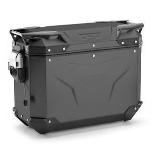 Кофр боковий GIVI OBKE37BR Trekker Outback EVO Smart Monokey 37 л правий алюмінієвий чорний OBKEV37BR фото