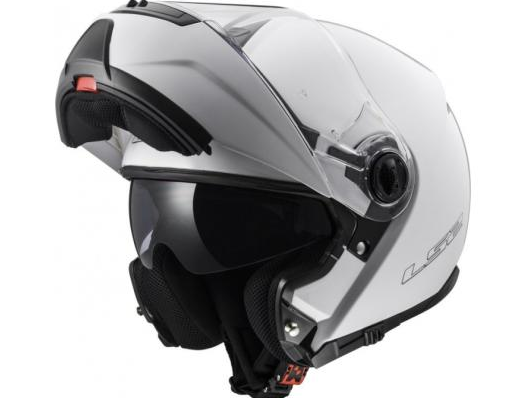 Мотошлем LS2 FF325 STROBE GLOSS-WHITE модуляр LS2 FF325 STROBE фото