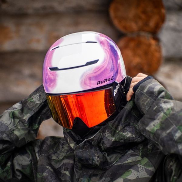 Шлем Ruroc Snow Lite Aurora 6061sbqu фото