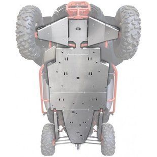 Защита днища для квадроцикла XRW COMPLETE SKID PLATES KIT - SEGWAY VILLAIN SX10 Алюминий 110300503NA фото