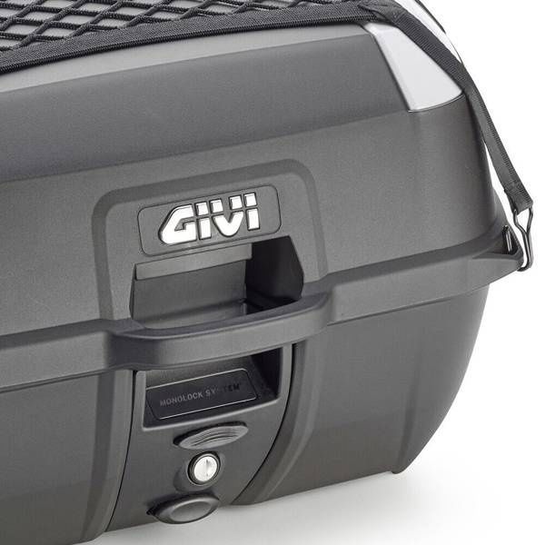 Центральний кофр GIVI B45+ Monolock 43L для двох інтегральних шоломів, з універсальною монтажною плитою B45+ фото