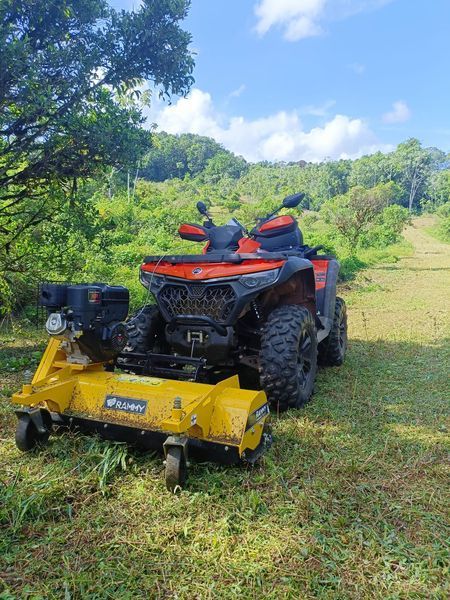 Мульчер-косарка Rammy Flail Mower 120 для квадроциклів і UTV RAMMY-Flail-mower-120-ATV фото