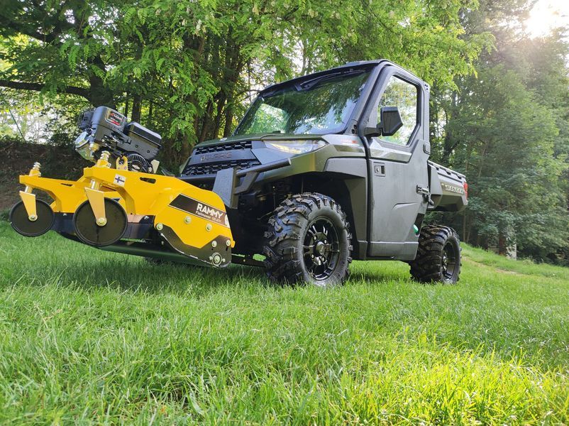 Мульчер-косарка Rammy Flail Mower 120 для квадроциклів і UTV RAMMY-Flail-mower-120-ATV фото