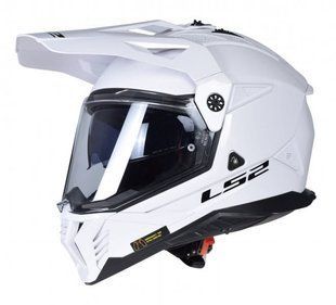 Шолом CROSS ENDURO LS2 MX702 PIONEER II Білий AK467021002-S фото