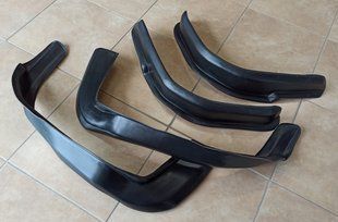 Комплект расширителей арок для квадроцикла Cfmoto 500 500-2A 2008-2014, цвет черный 5904858408009 фото