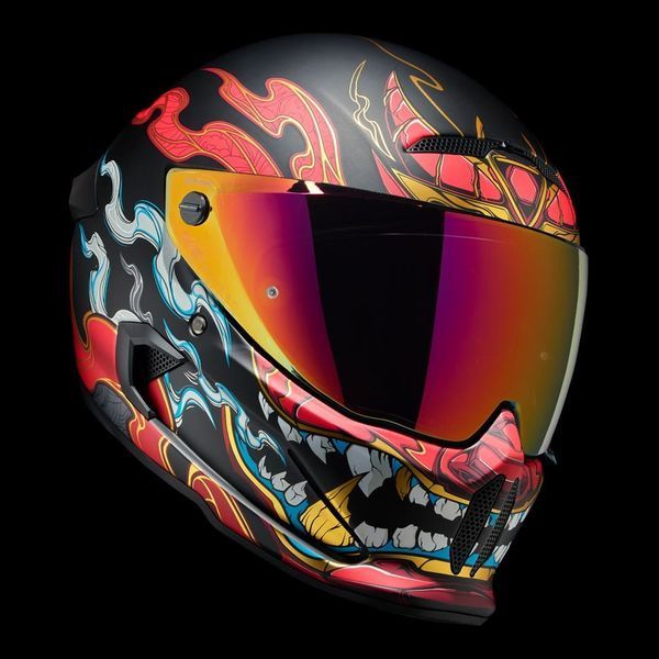 Шлем Ruroc ATLAS 4.0 Carbon  Daimyo 5457xcdd фото
