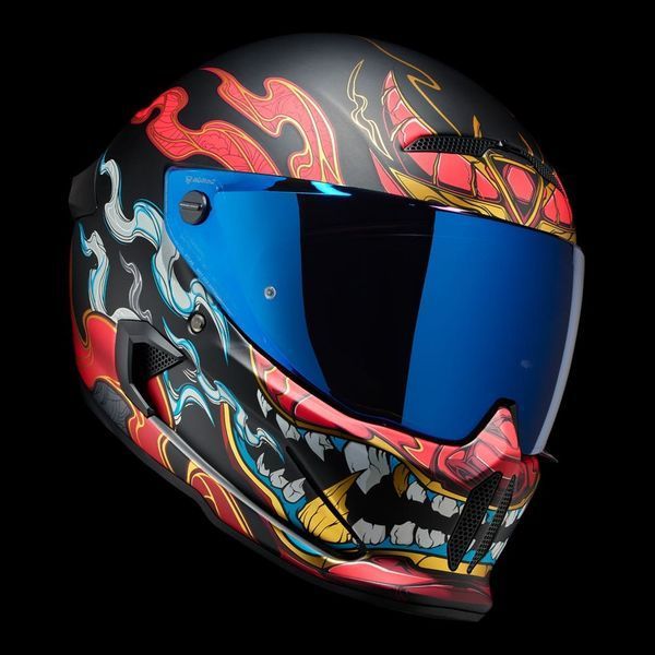 Шлем Ruroc ATLAS 4.0 Carbon  Daimyo 5457xcdd фото