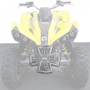 Передний бампер XRW X7 CAN-AM RENEGADE 500/800 Серебряный 120100503PO фото