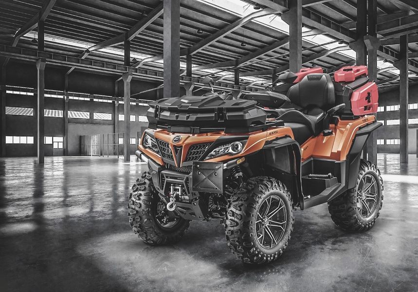 Кофр передний Tesseract для квадроциклов CFMoto X8 H.O. X10 850 1000 (18-23) GKA-BOX-CFX10F фото
