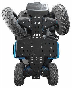 Защита днища для квадроцикла SHARK SEGWAY SNARLER AT6 L 10MM Пластик Черный 800-00-55_PHD фото