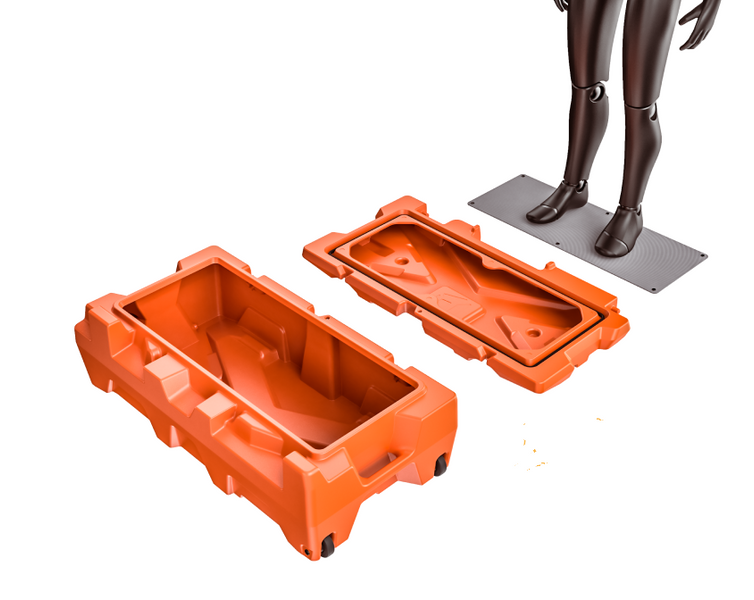Универсальный кофр BoxX, цвет оранжевый BoxX-ORANGE фото