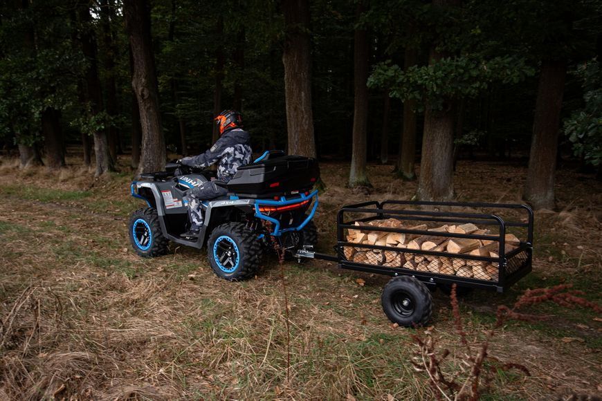 Прицеп до квадроцикла баггі SHARK ATV TRAILER GARDEN 400 Black 800-SM4-BL фото