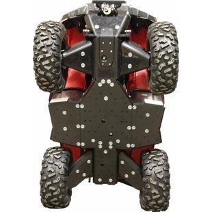 Защита днища для квадроцикла YAMAHA KODIAK GRIZZLY 450 ПЛАСТИК Черный 02.21500 фото