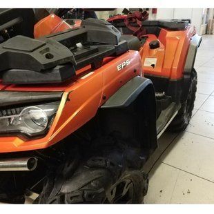 Расширители арок Storm для квадроциклов CFMoto X8, X10 H.O (2017+), цвет черный MP 0371 фото