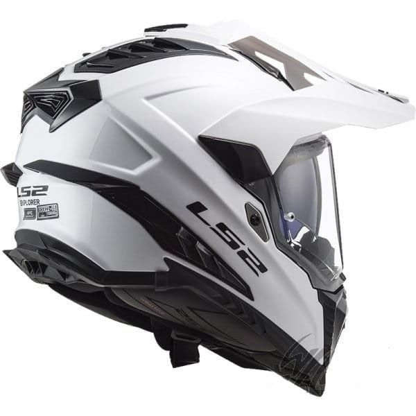 Шолом Enduro LS2 MX701 Explorer, білий AK407011002-XS фото