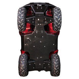 Защита днища для квадроцикла KAWASAKI KVF BRUTE FORCE 650 750 ПЛАСТИК Черный 02.1150 фото