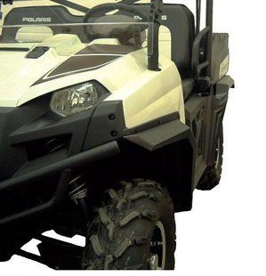 Комплект расширителей арок для квадроцикла KIMPEX OVERFENDER POLARIS RANGER 500,700, 800, 900, CREW, DIESEL, цвет черный 175225 фото