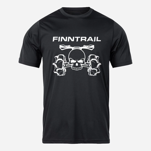 Футболка FINNTRAIL ATV SKULL 6707 BLACK 6707Black-S фото